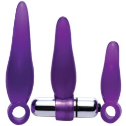 Frisky Fanny Fiddlers Finger Rimmer Butt Plugs - Lilla