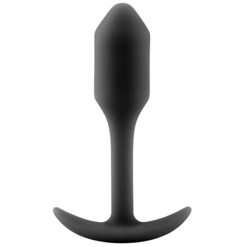 B-Vibe Snug Plug 1 Anal Plug - Sort