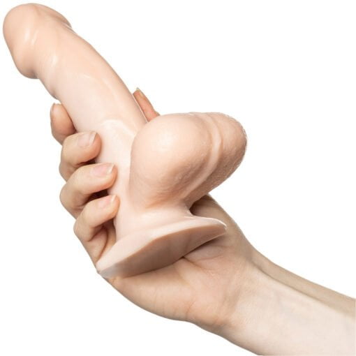 Vixen Creations VixSkin Goodfella Dildo 15 cm - Lysebrun
